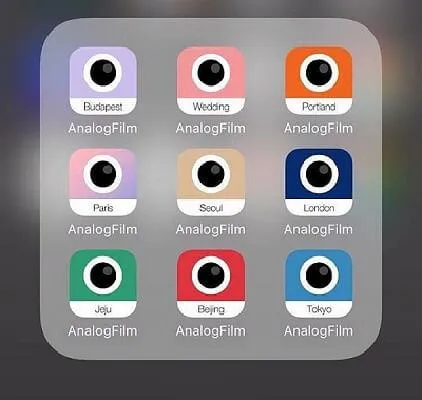 Review tất tần tật về app chỉnh ảnh màu film Analog