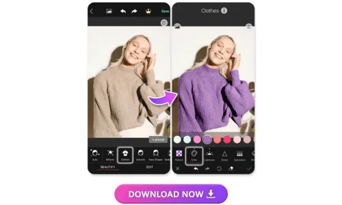 App đổi màu áo: Cách thay đổi màu sắc của mọi thứ