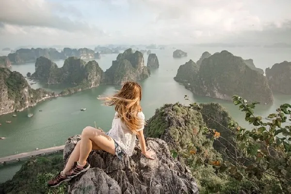 Ngất ngây trước view chụp ảnh cực xịn ở Hạ Long