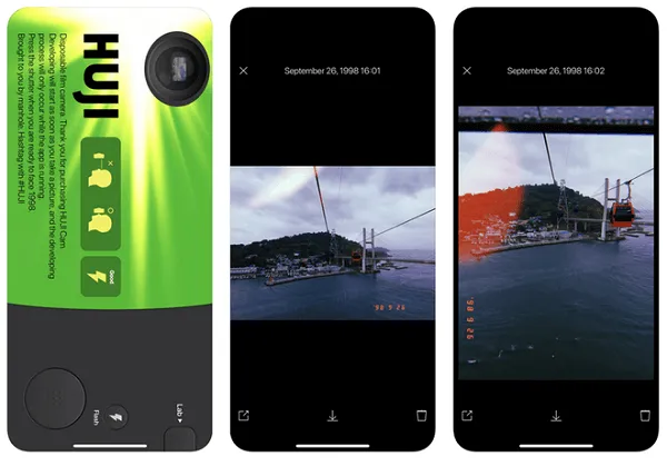 Hướng dẫn chỉnh màu film với app Huji Cam