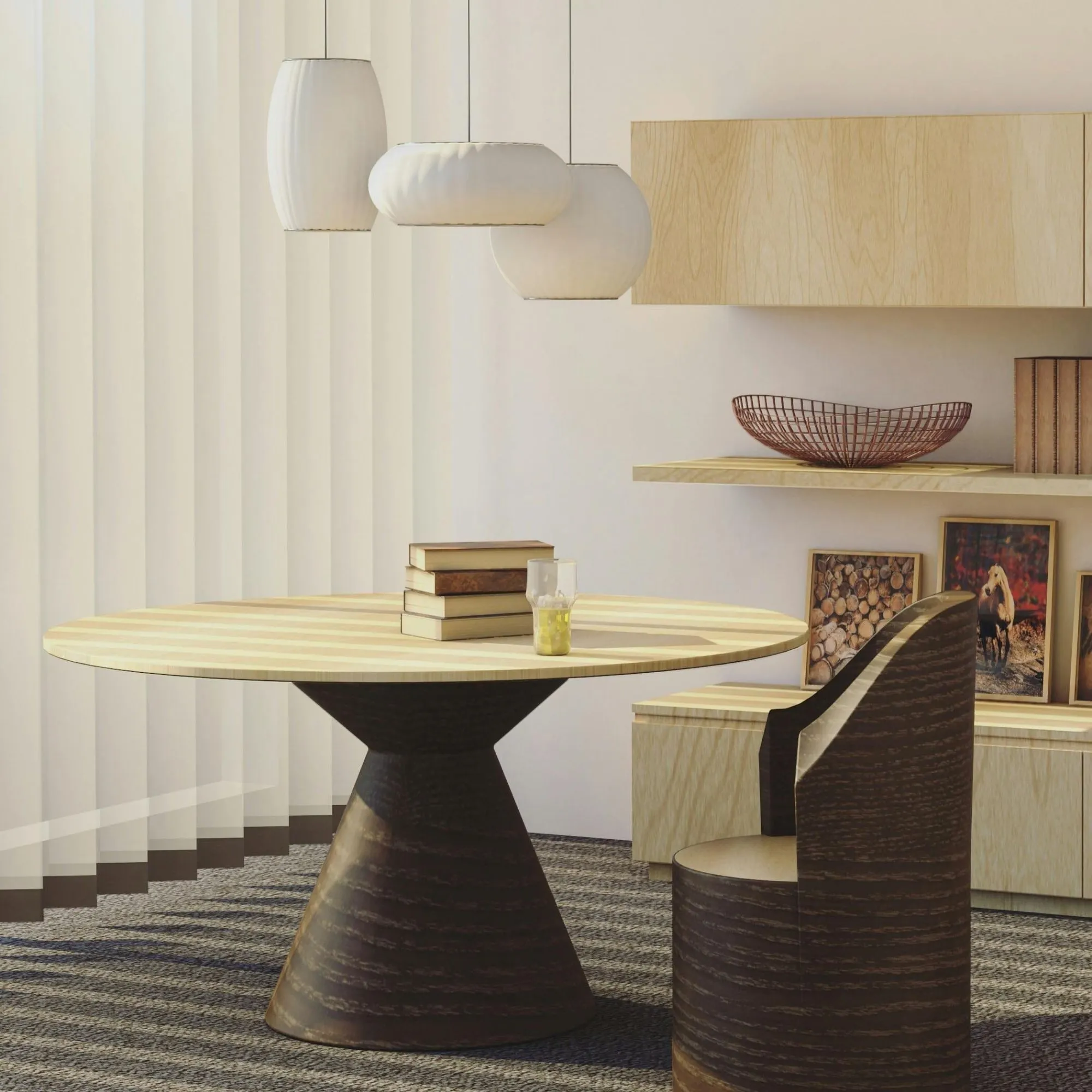 Nội thất với tông màu trầm ấm terracotta và caramel năm 2026 - nguồn từ ELLE Vietnam