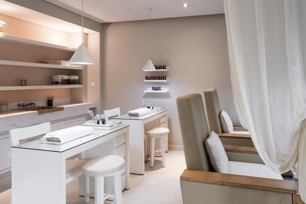 Trung tâm Wellness tại TIA Resort — không gian spa cao cấp với thiết kế đương đại Việt Nam