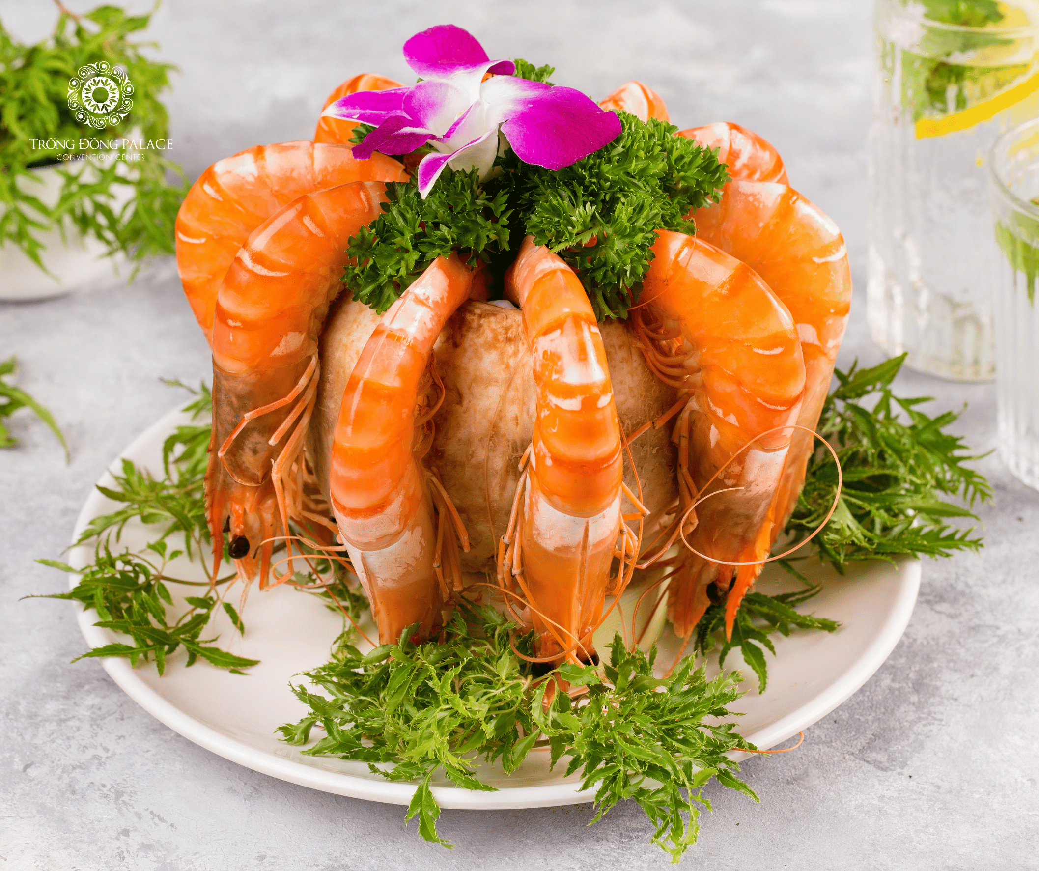 Thực đơn tiệc cưới cao cấp Trống Đồng Palace – các món Fusion Á–Âu sang trọng