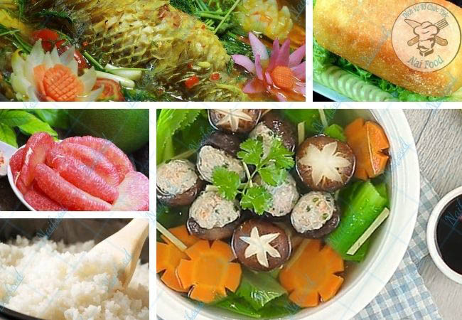 Mâm cỗ cưới miền Bắc đầy đủ các món ăn truyền thống