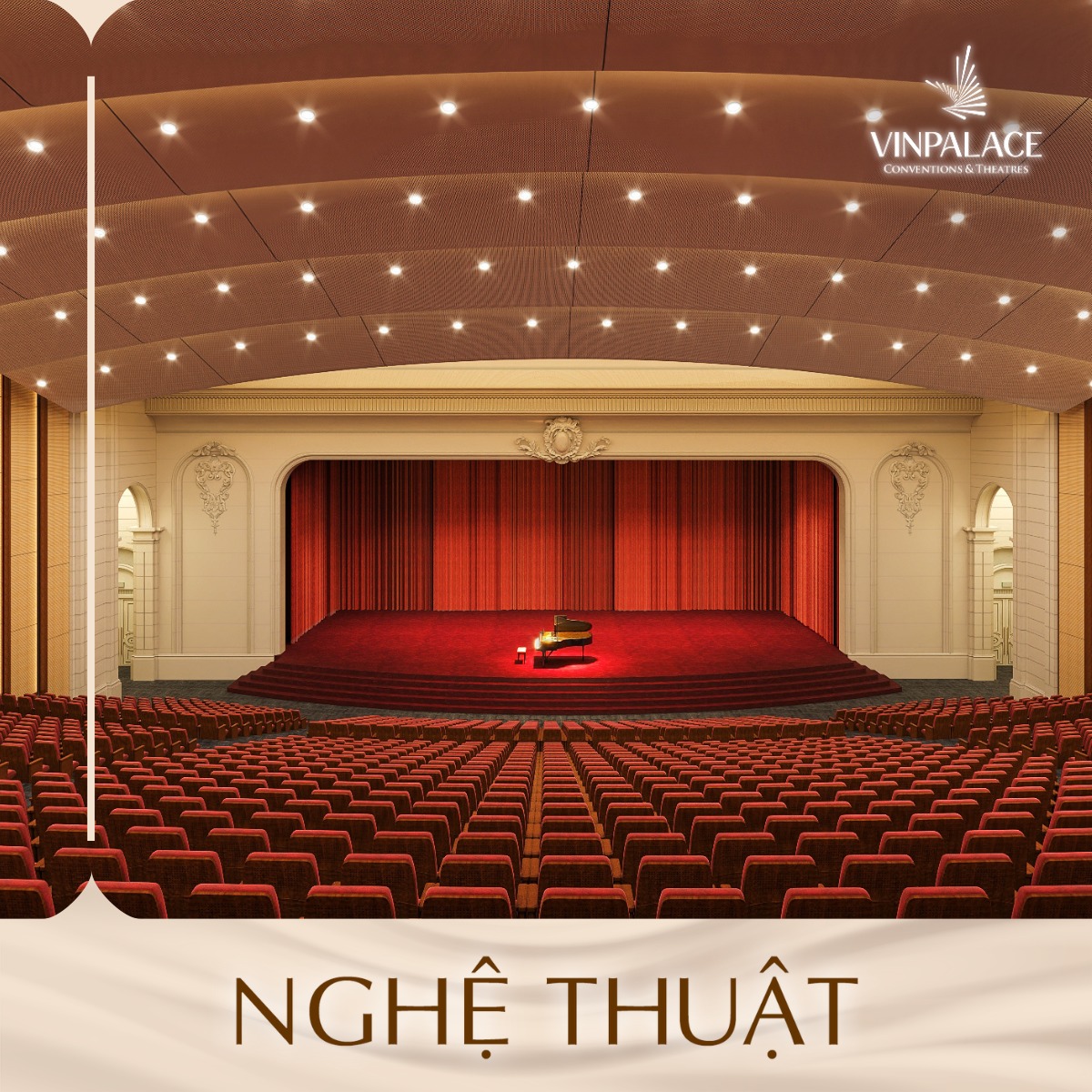 Almaz Convention Center – kiến trúc cung điện Baroque châu Âu tại Vinhomes Riverside