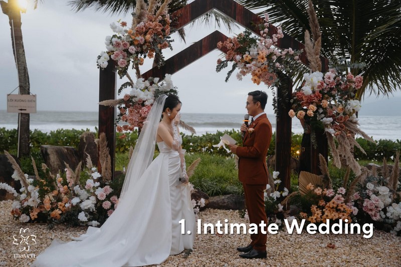 Xu hướng đám cưới thân mật intimate wedding 2025