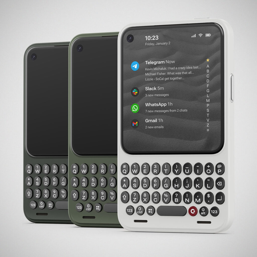 Clicks Communicator với bàn phím QWERTY trượt ra, tái sinh ý tưởng BlackBerry