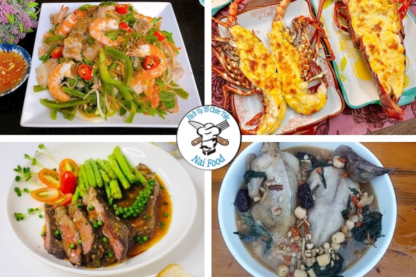 Thực đơn tiệc cưới sang trọng – tổng quan các món ăn cao cấp tại Naifood