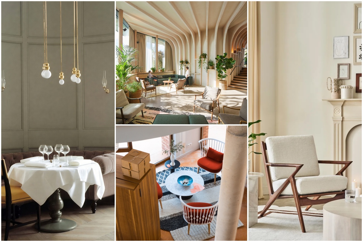 Nội thất Cloud Dancer kết hợp phong thủy: bảng màu ấm, chất liệu tự nhiên, bộ cục rõ ràng - nguồn từ Luxuo