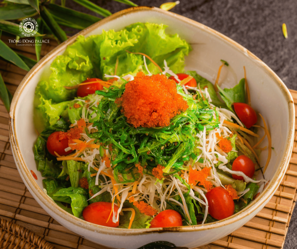 Món khai vị tiệc cưới cao cấp theo phong cách Fusion tại Trống Đồng Palace