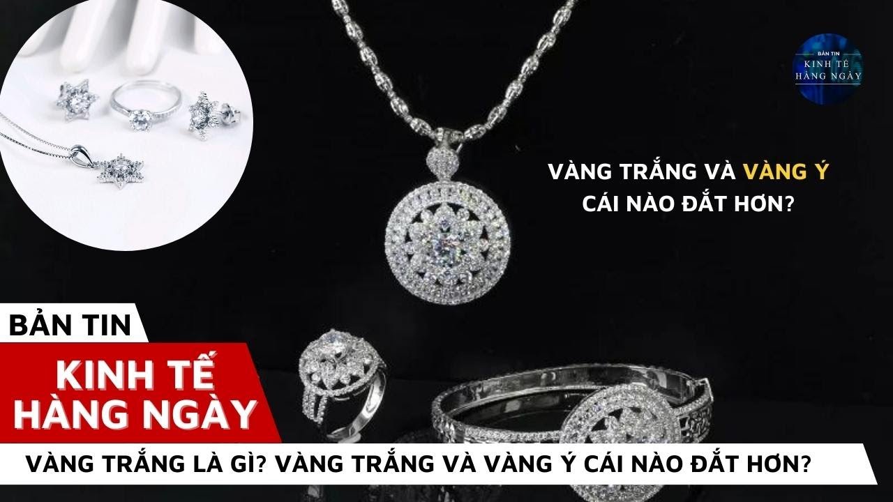 Giá vàng trắng trên thị trường