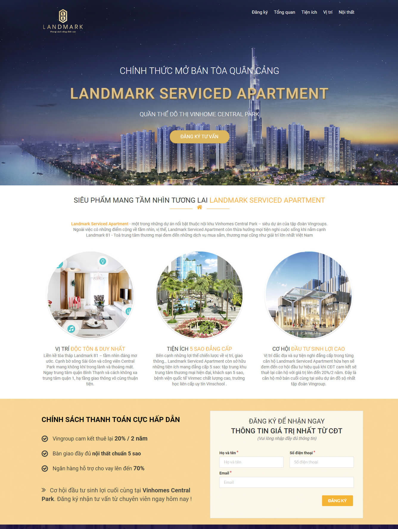 Các yếu tố tín hiệu tin cậy trên landing page dịch vụ tài chính