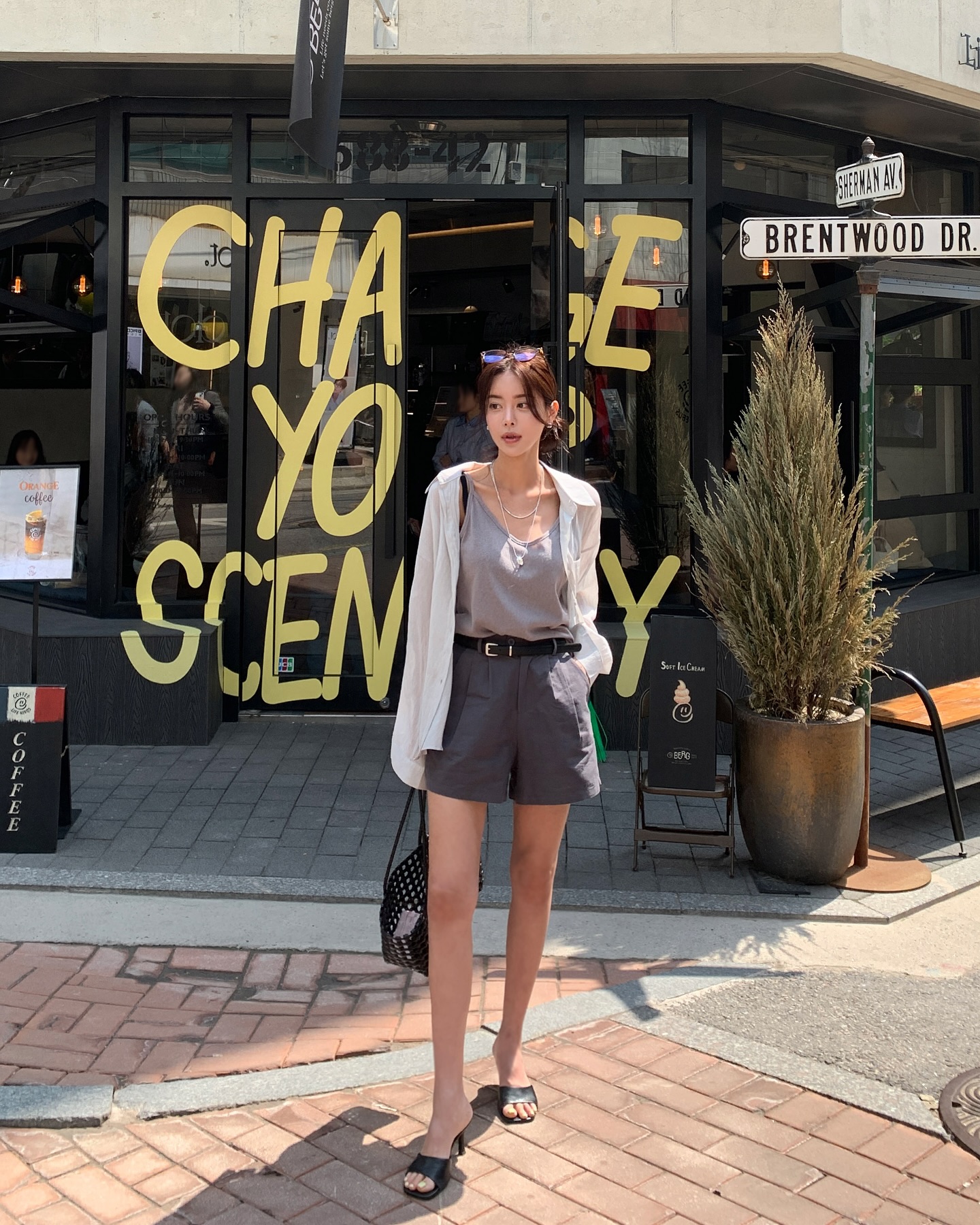 Chân váy chữ A mùa hè
