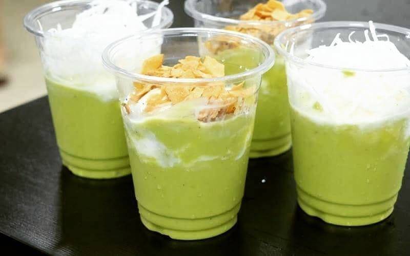 Kem bơ Đà Lạt thơm béo đặc trưng