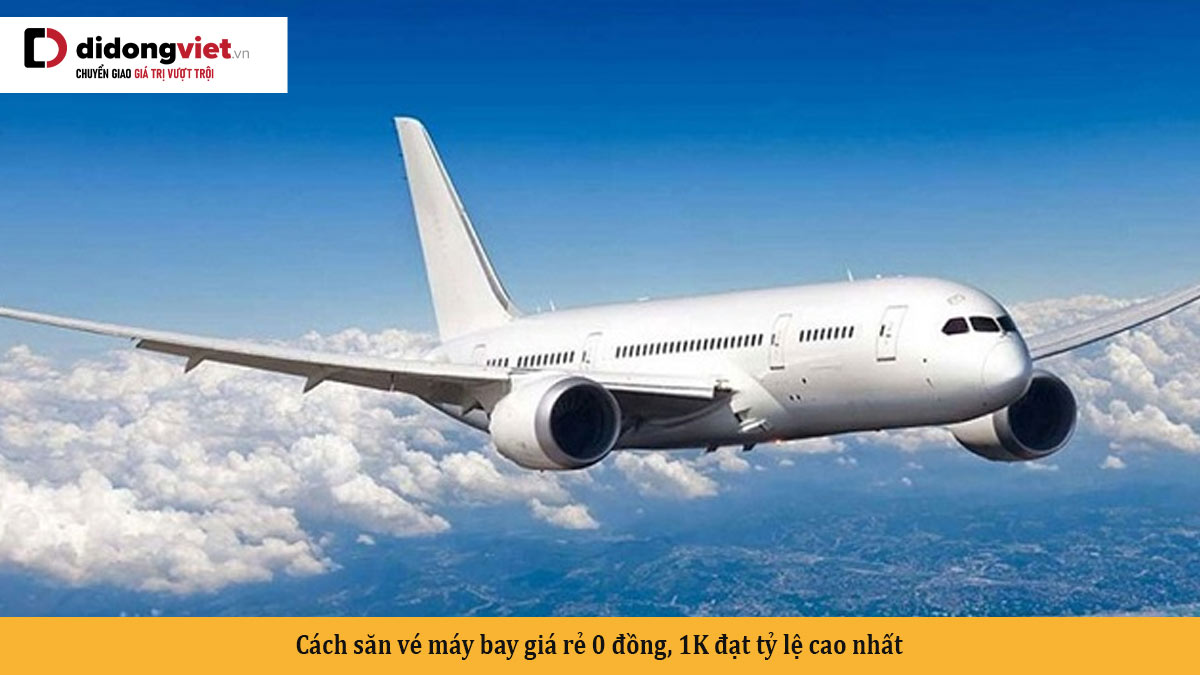 Săn vé máy bay hợp lý