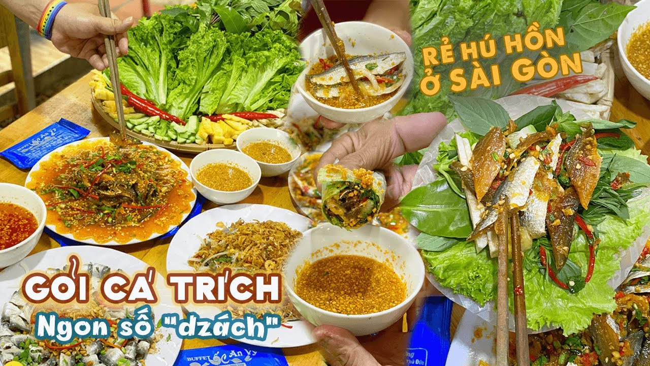 Nguyên liệu cuốn gỏi cá trích