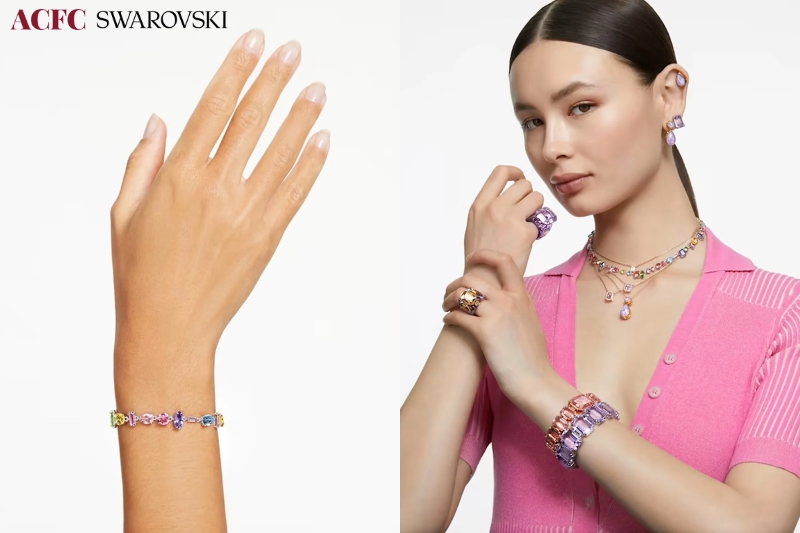 Swarovski Gema Collection: Bản Phối Pha Lê Đa Sắc Cho Những Điểm Nhấn Nổi Bật