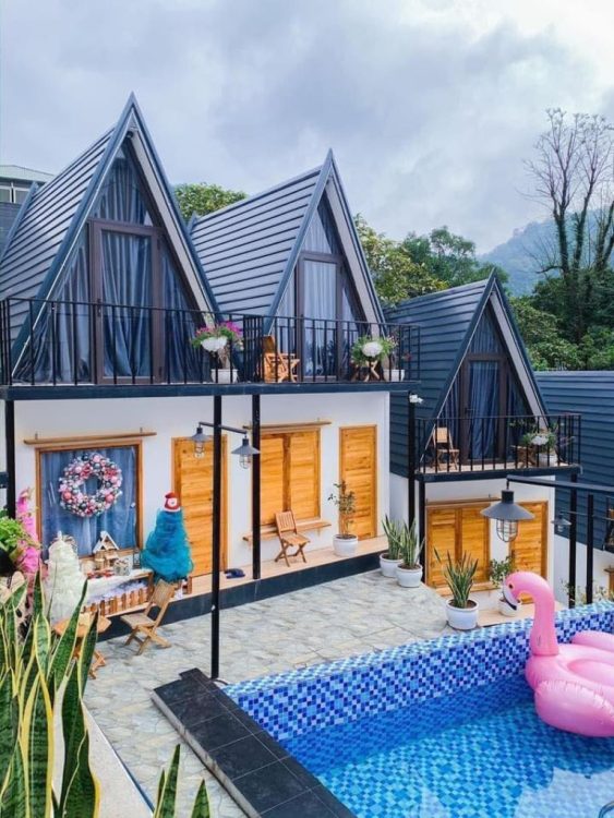 One Million Homestay nhìn ra đồi