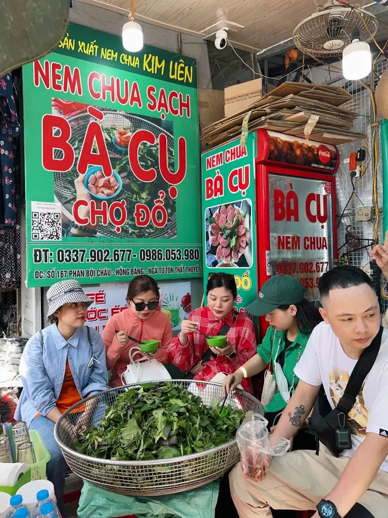 Nem chua chợ Đổ