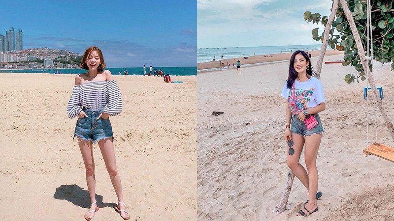 Trang phục đi biển thoáng nhẹ