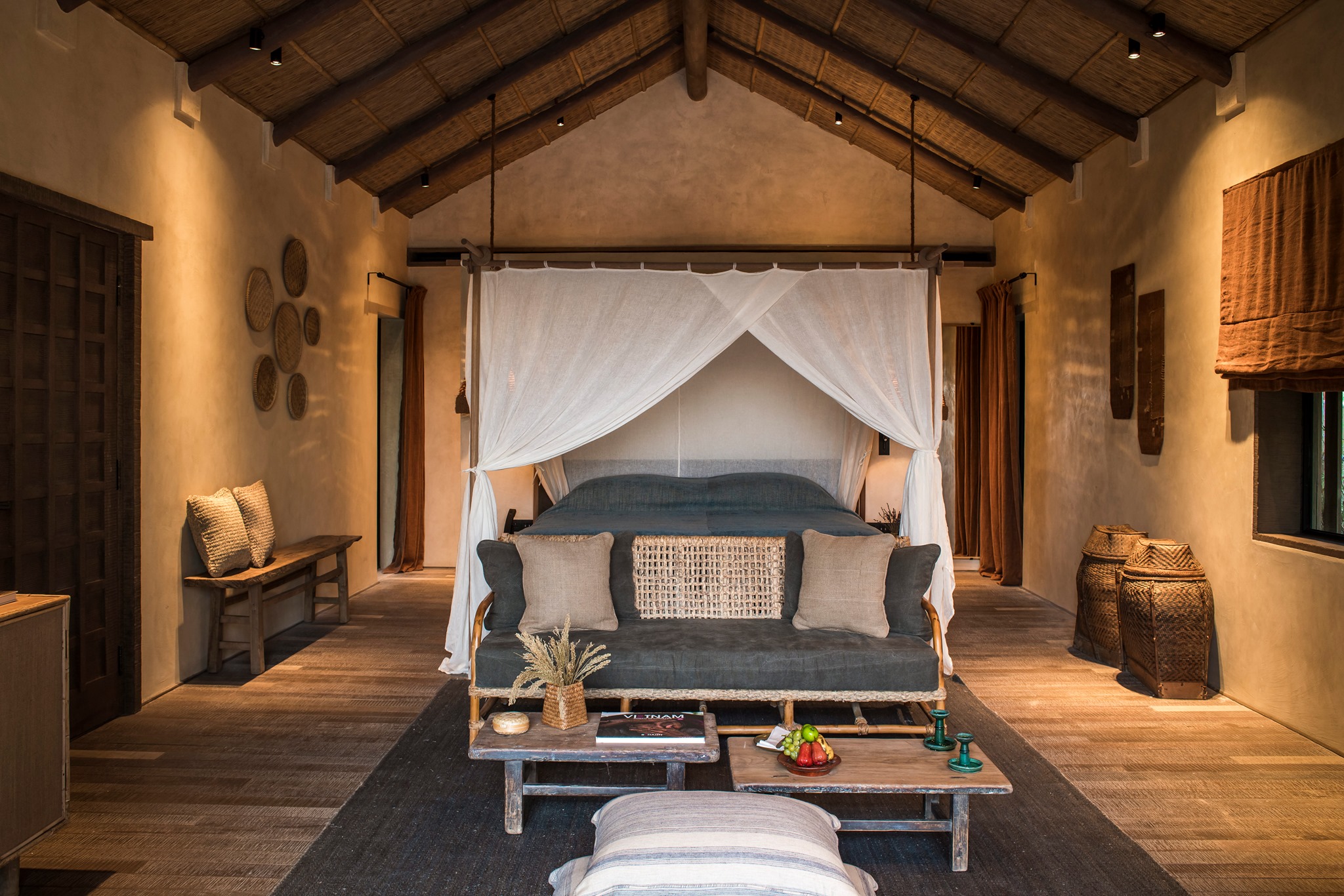 Phòng ngủ của Beach Pool Villas tại Zannier Hotels Bãi San Hô