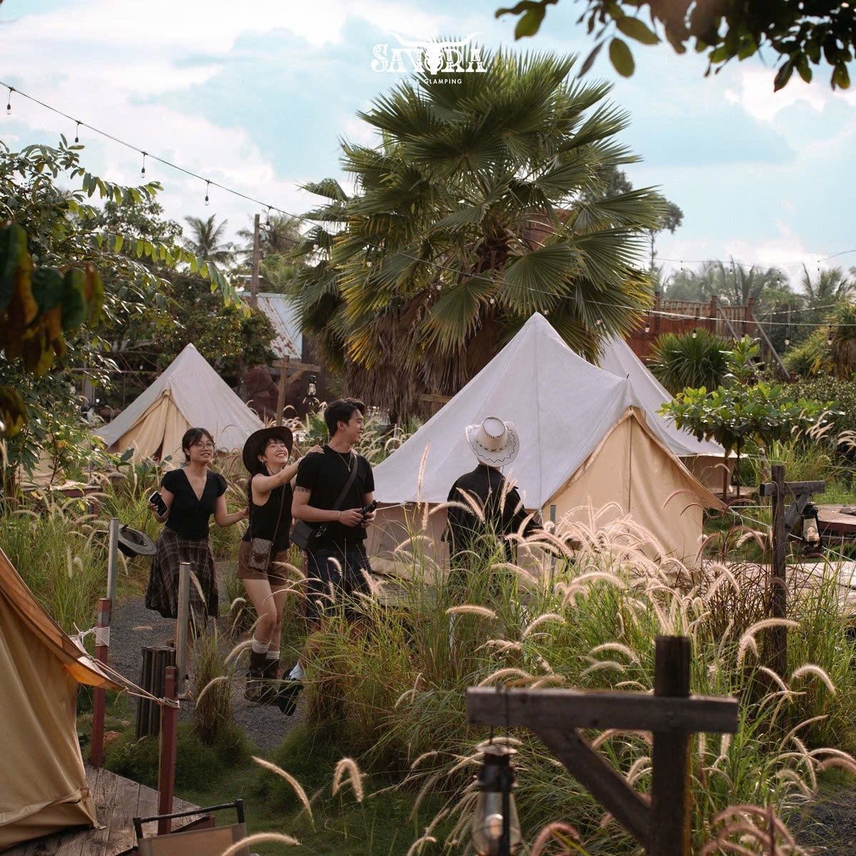 Savora Cafe & Glamping kết hợp cà phê và dã ngoại