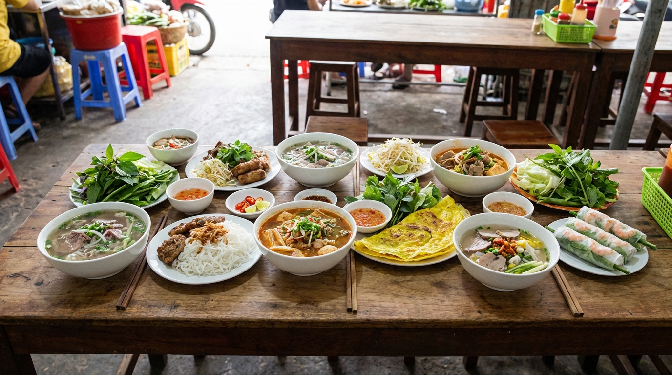 Khám phá tinh hoa món ngon 3 miền Bắc – Trung – Nam