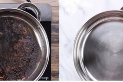 Xử lý nồi chảo cháy khét