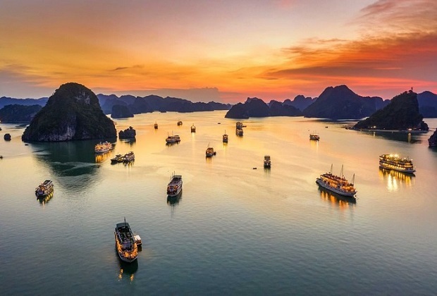 Vịnh Hạ Long trên bản đồ du lịch Việt Nam
