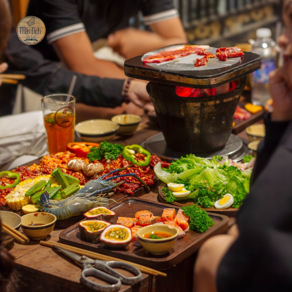 Cửa hàng nướng Mậu Dịch — quán ăn hot tại Đà Lạt