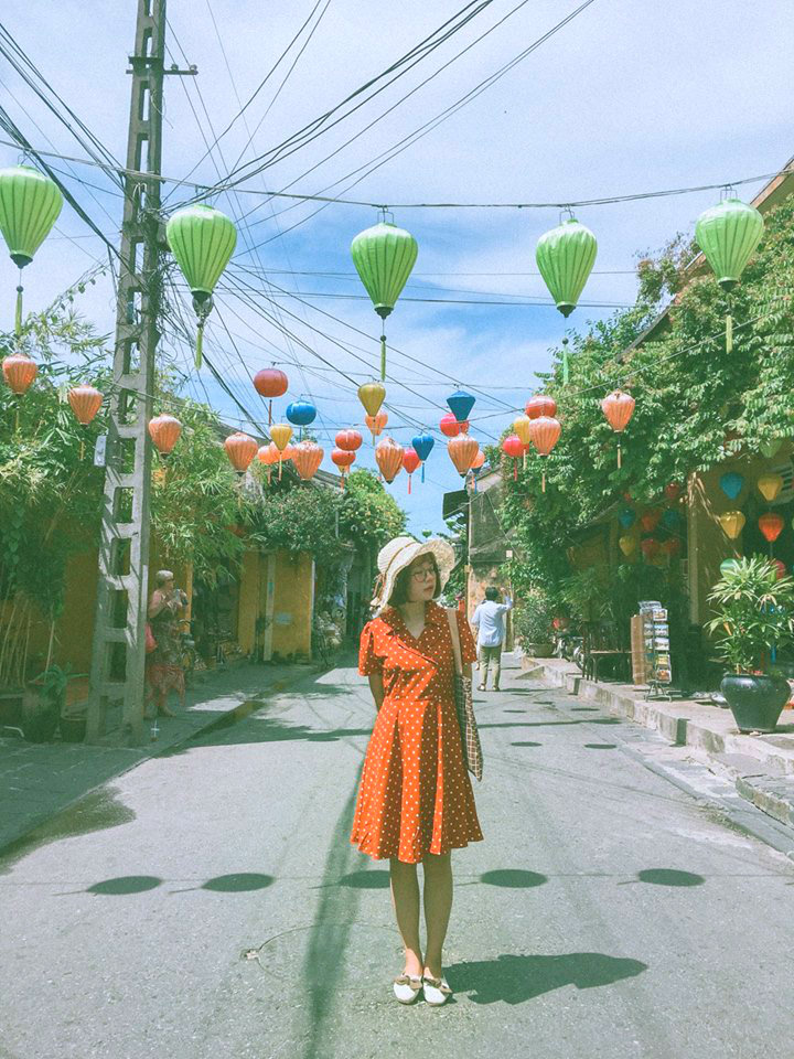 Đèn lồng Hội An vào buổi tối