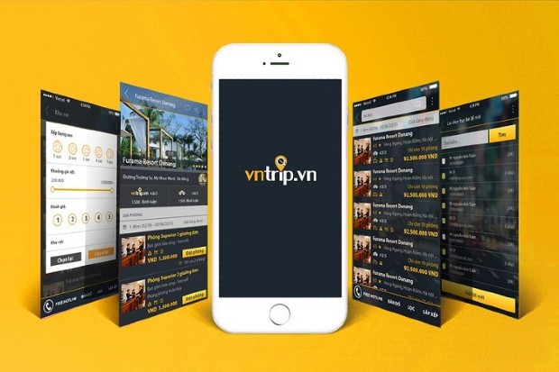 Vntrip ứng dụng đặt phòng khách sạn