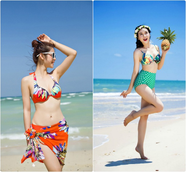 Thời trang Áo tắm đi du lịch biển Đà Nẵng