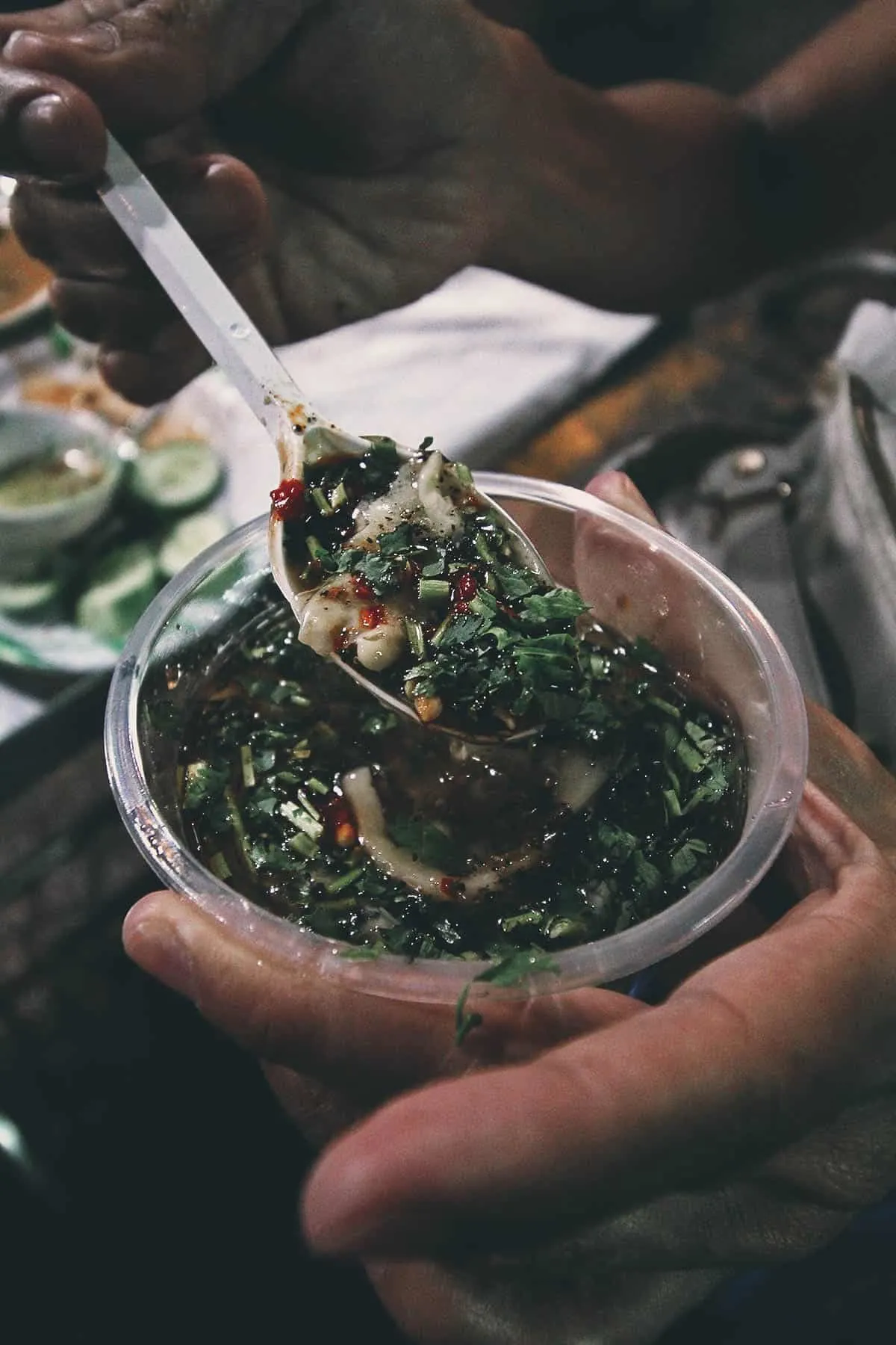 Chén súp cua nóng hổi béo ngậy tại TP. Hồ Chí Minh