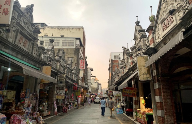 Kiến trúc Baroque tại phố cổ Daxi