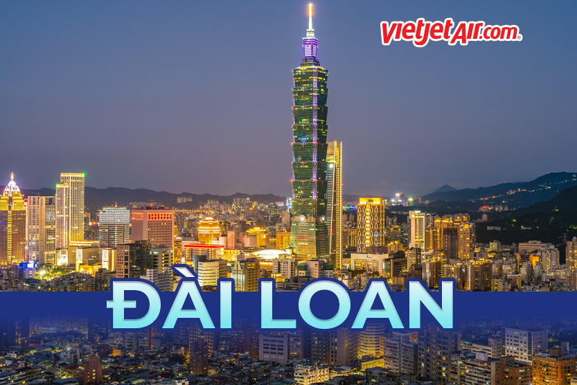 Bản đồ hành trình Đài Loan