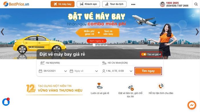 Mytour.vn hỗ trợ tra nhanh nhiều lựa chọn trước khi quyết định đặt vé
