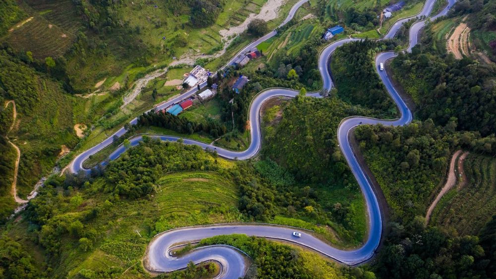 Bản đồ cung đường từ Đồng Văn đến Mèo Vạc