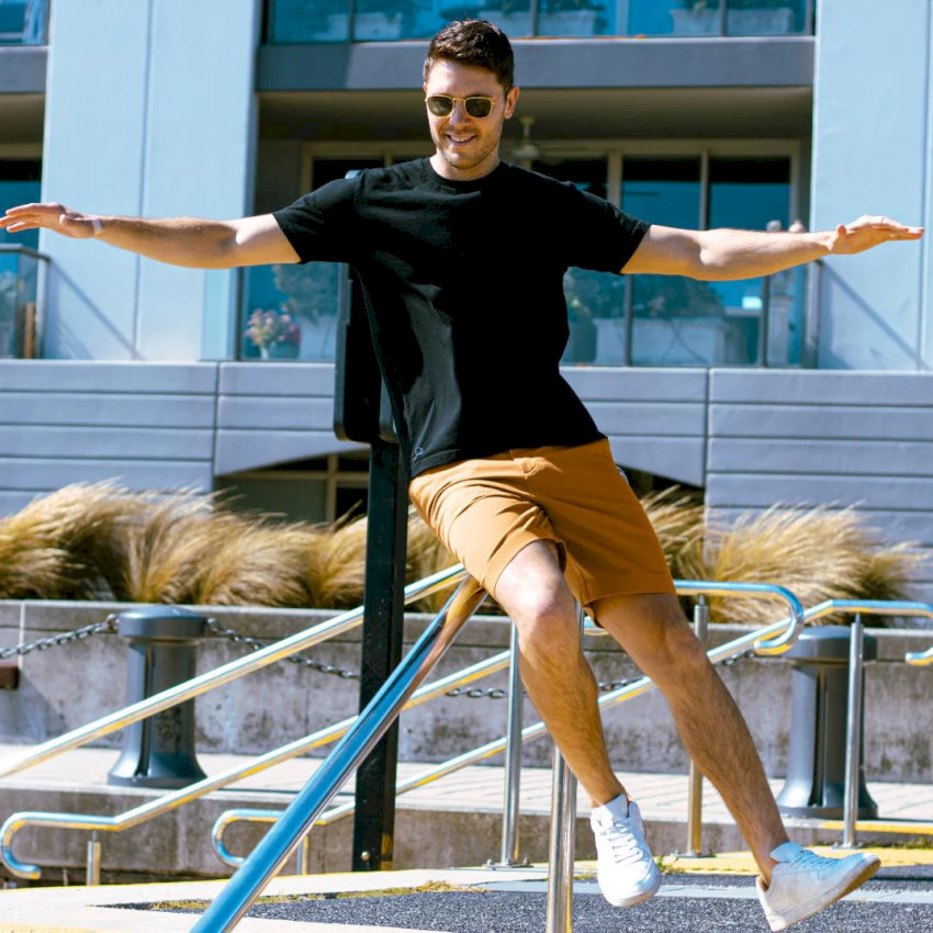 Quần short chinos