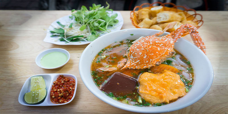 Bánh canh ghẹ là món ăn đặc sản của người dân Vũng Tàu