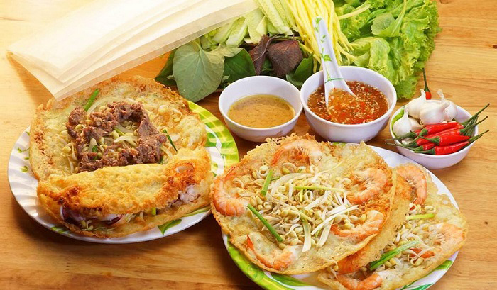 Bánh xèo Hội An nhân tôm thịt