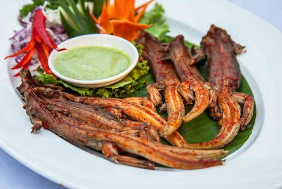 Thằn lằn núi Bà Đen - món ngon Tây Ninh