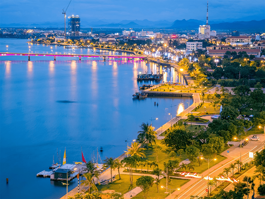 Công viên ven sông Nhật Lệ