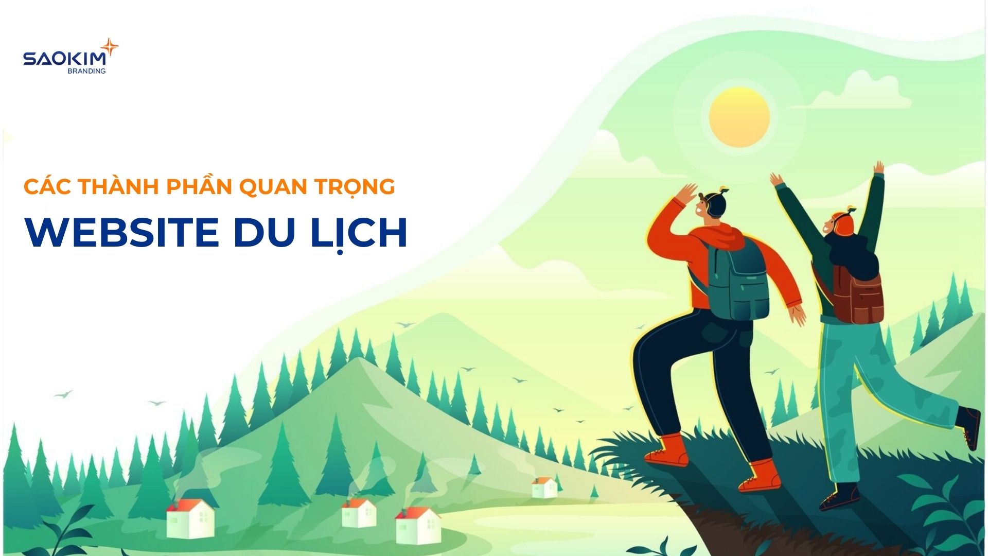 Các thành phần quan trọng trong thiết kế website du lịch hiện đại