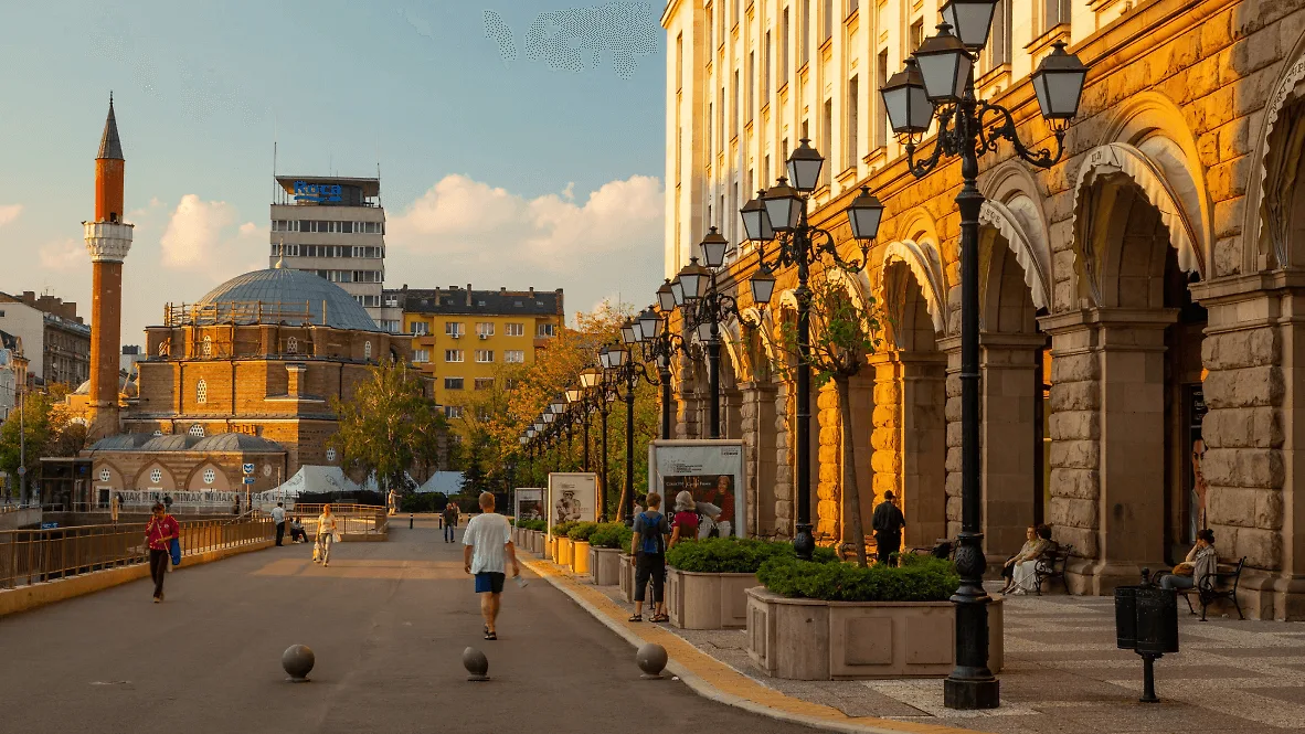 Thành phố du mục kỹ thuật số Sofia Bulgaria