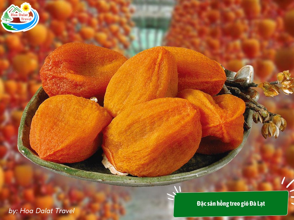 Hồng treo gió Đà Lạt làm quà
