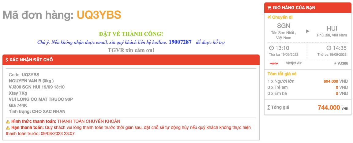 thời gian đặt vé máy bay tối ưu