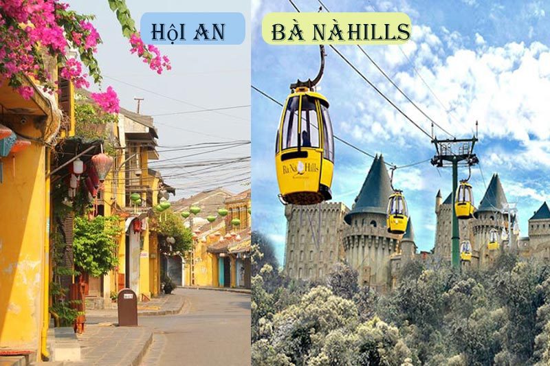 Cáp treo và phố cổ