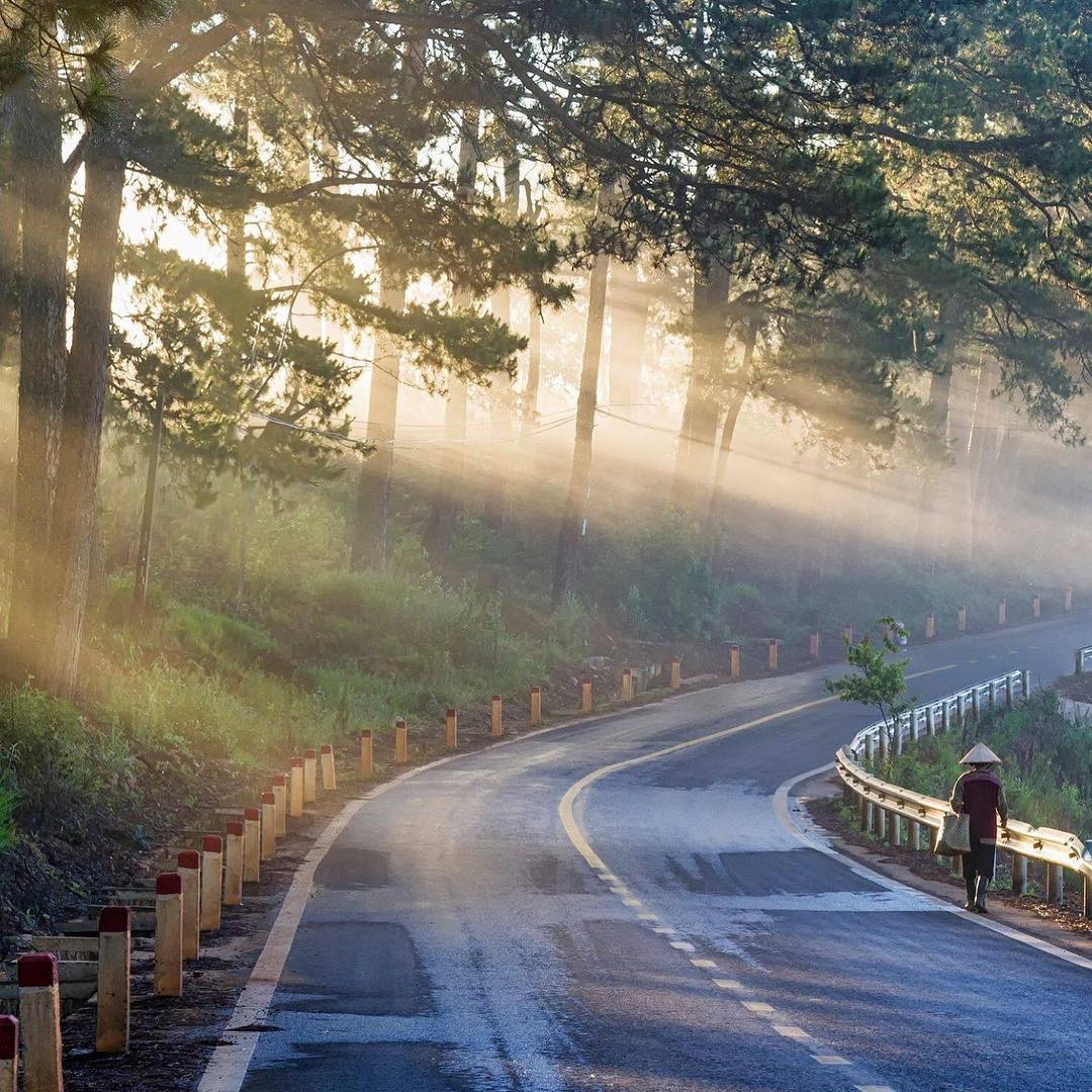 Toàn cảnh sân bay Liên Khương