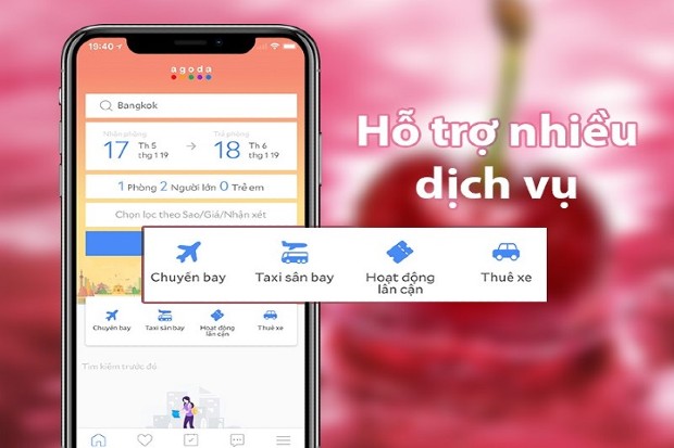 Agoda ứng dụng đặt phòng khách sạn